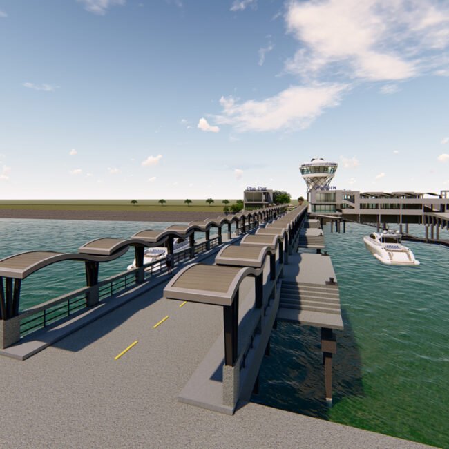 Phe Pier, Phe Rayong, Thailand by PO Architect