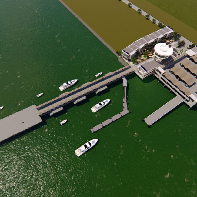 Phe Pier, Phe Rayong, Thailand by PO Architect